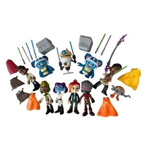 Lot 25 Piece Star Wars Young Jedi Adventures Used Clean Neat